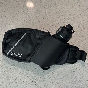 Camelbak Podium Flow Belt Hydration Pack In Black